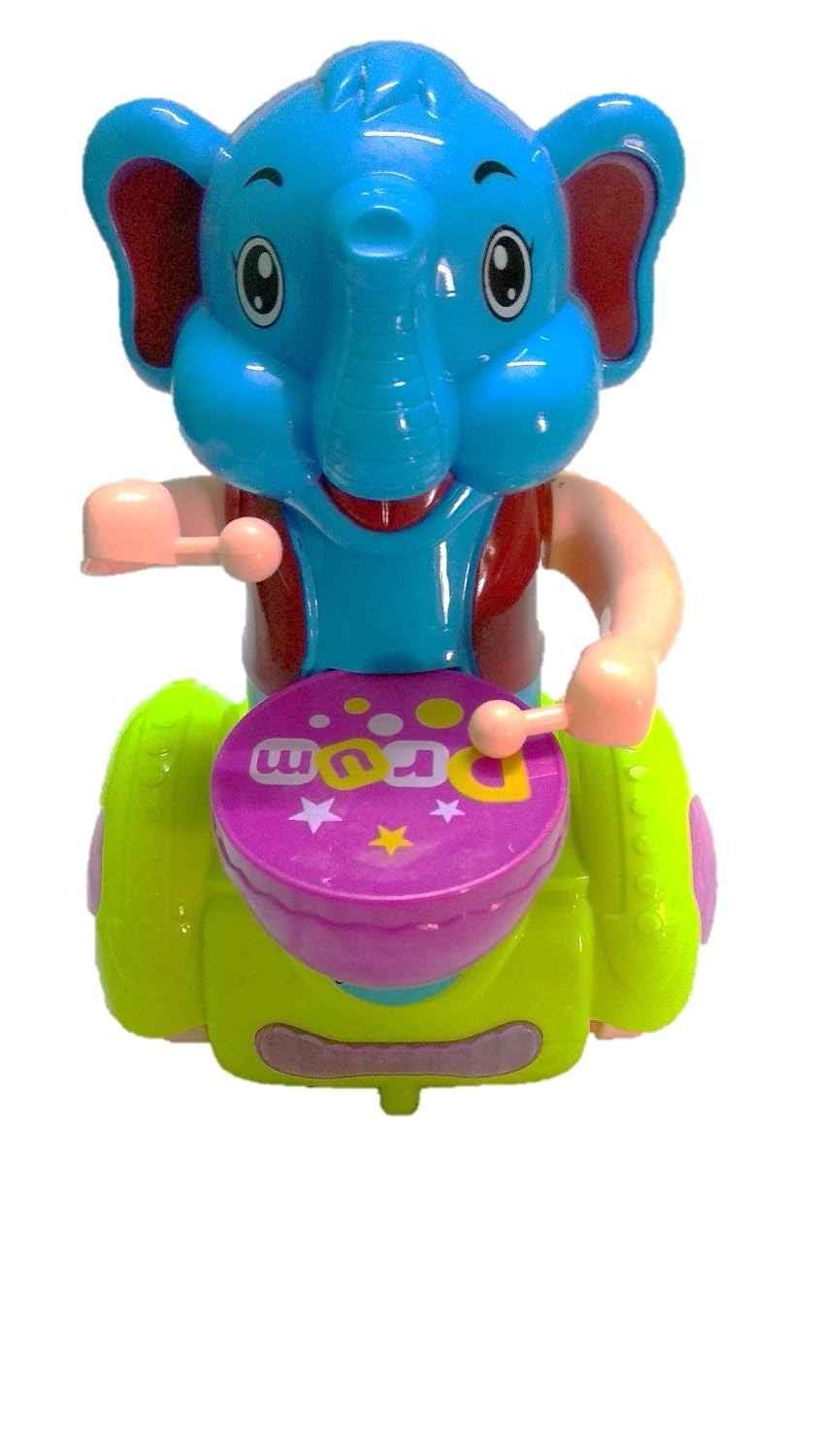 Funny Drummer Elephant Baby Toy
