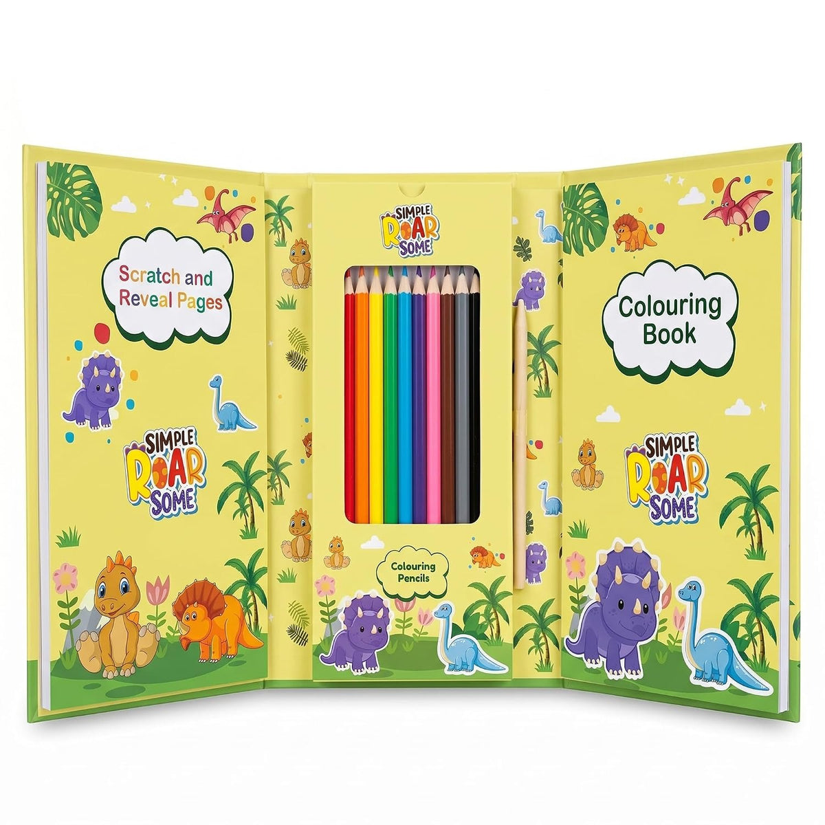 Colouring Book Art Kit