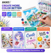 Twin-Tip Markers Set of 24 Colours