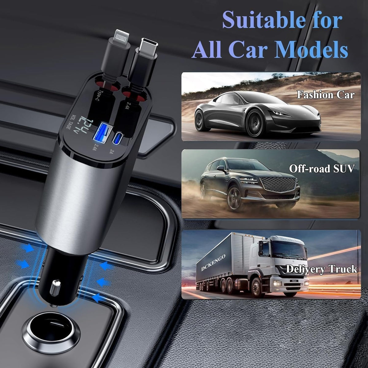 Retractable Car Charger