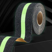 Radium Tape – Glow in the Dark Anti-Slip Tape, 3 Metres, Heavy-Duty Traction Grip for Stairs & Steps