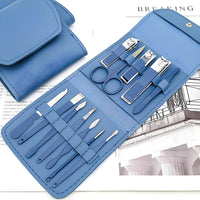 12-Piece Stainless Steel Manicure & Pedicure Kit