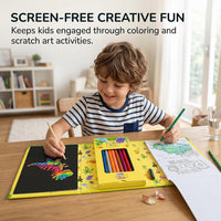 Colouring Book Art Kit