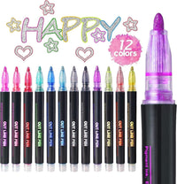 Metallic Outline Marker Pens
