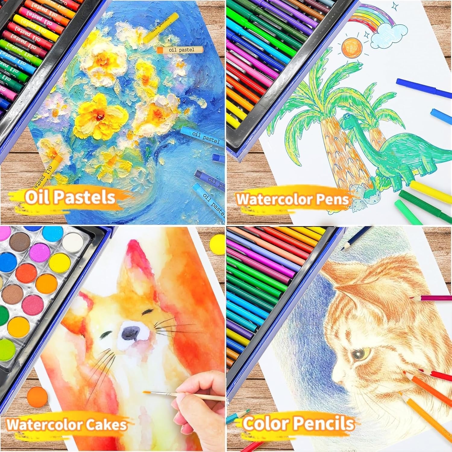 128-Piece Art Set