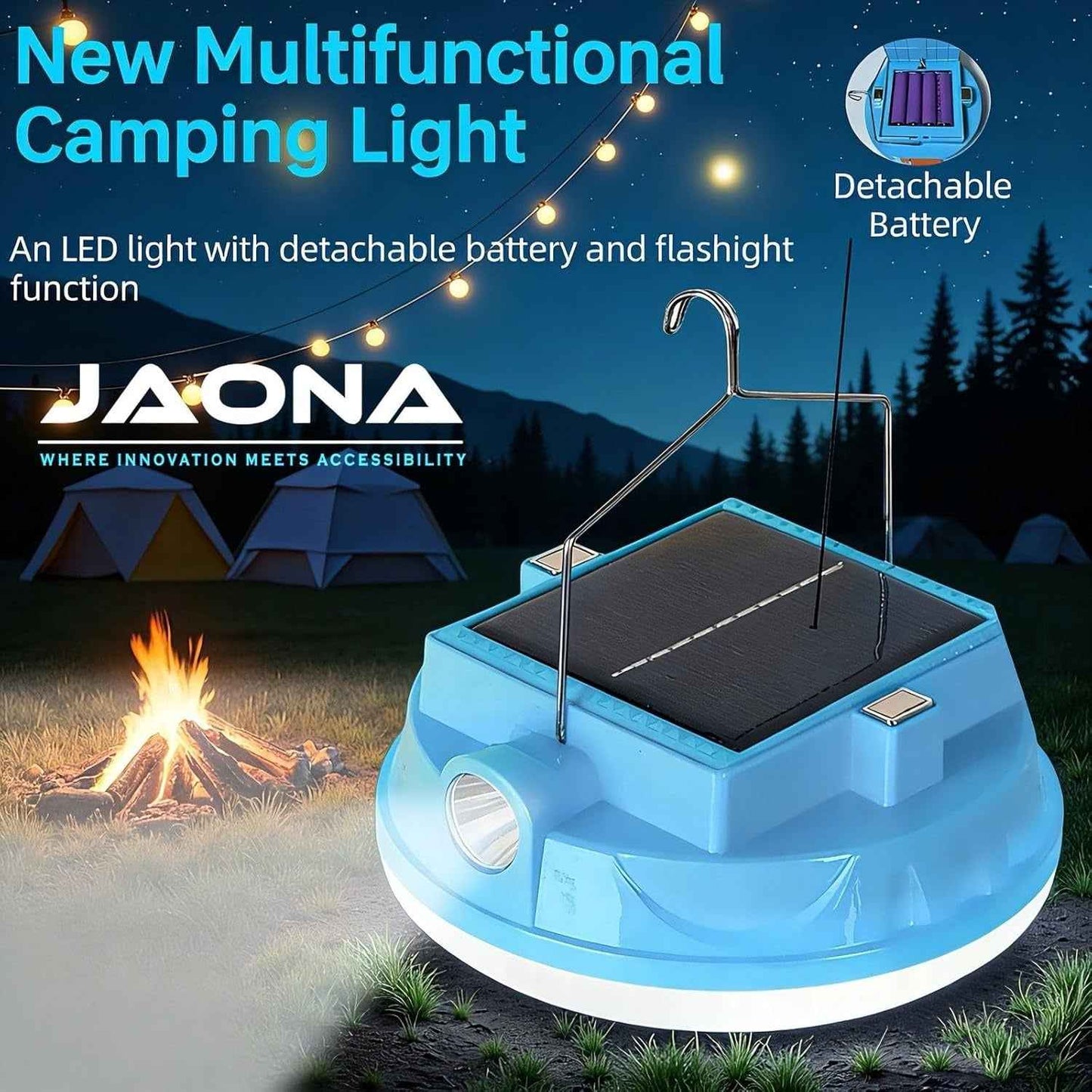 Solar Camping Light
