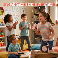 Bluetooth Speaker with Karaoke Mic