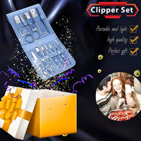12-Piece Stainless Steel Manicure & Pedicure Kit