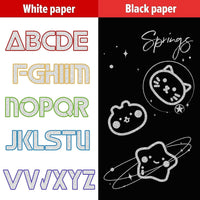 Metallic Outline Marker Pens