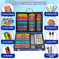 128-Piece Art Set