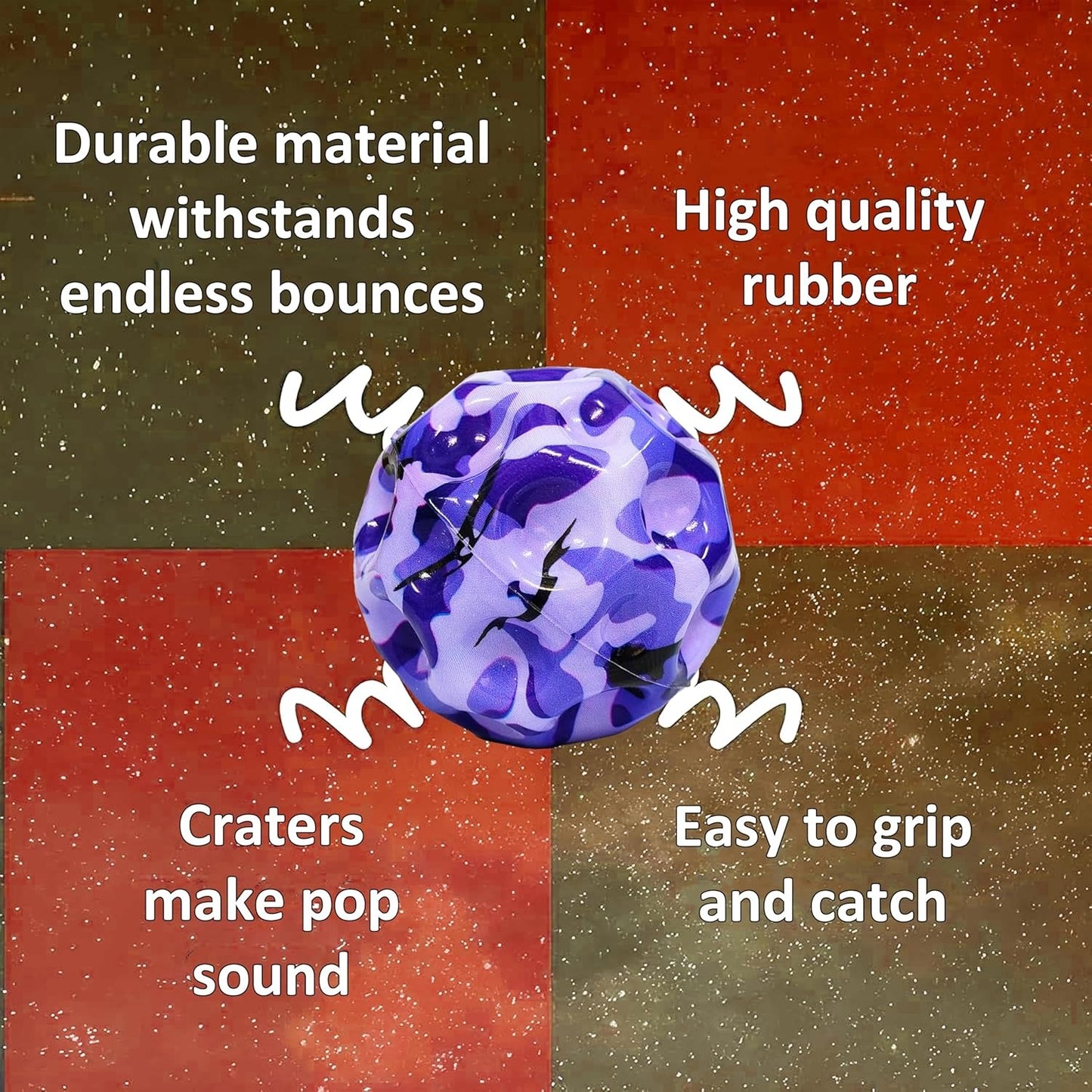 AstraBounce Zero-Gravity Moon Ball
