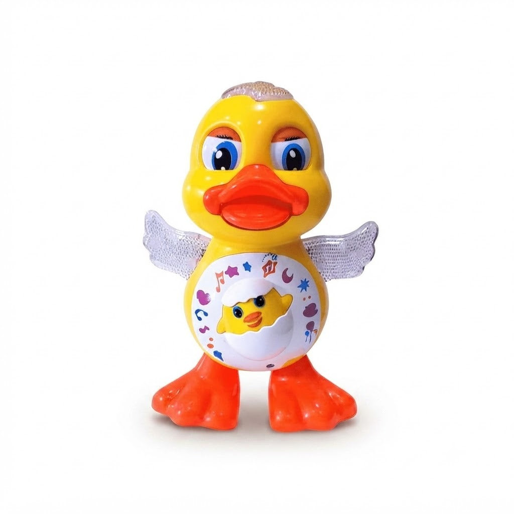 Light & Music Dancing Duck Toy – Musical Baby Toy with 3D Lights