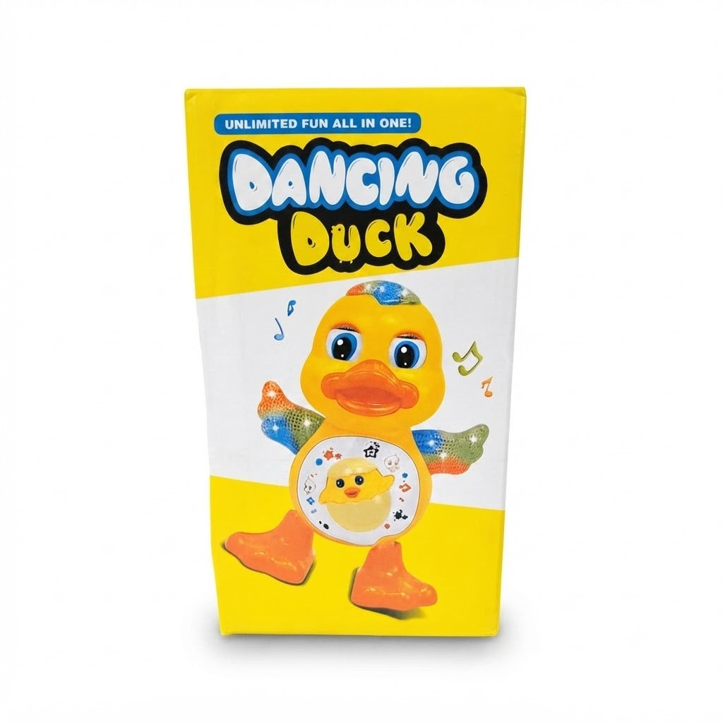 Light & Music Dancing Duck Toy – Musical Baby Toy with 3D Lights