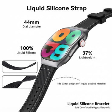 H7 Curved Glass Smart Watch