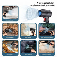 Cordless Air Blower – Rechargeable Electric Air Duster for Computers, Keyboards, Cars & Home