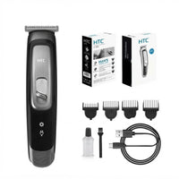 AT-505 Professional Rechargeable T-Blade Hair Trimmer – Cordless Trimmer for Hair, Beard, Neckline & Body with 4 Guide Combs & Type-C Charging