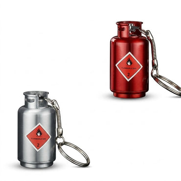 Permanent Match Lighter Keychain