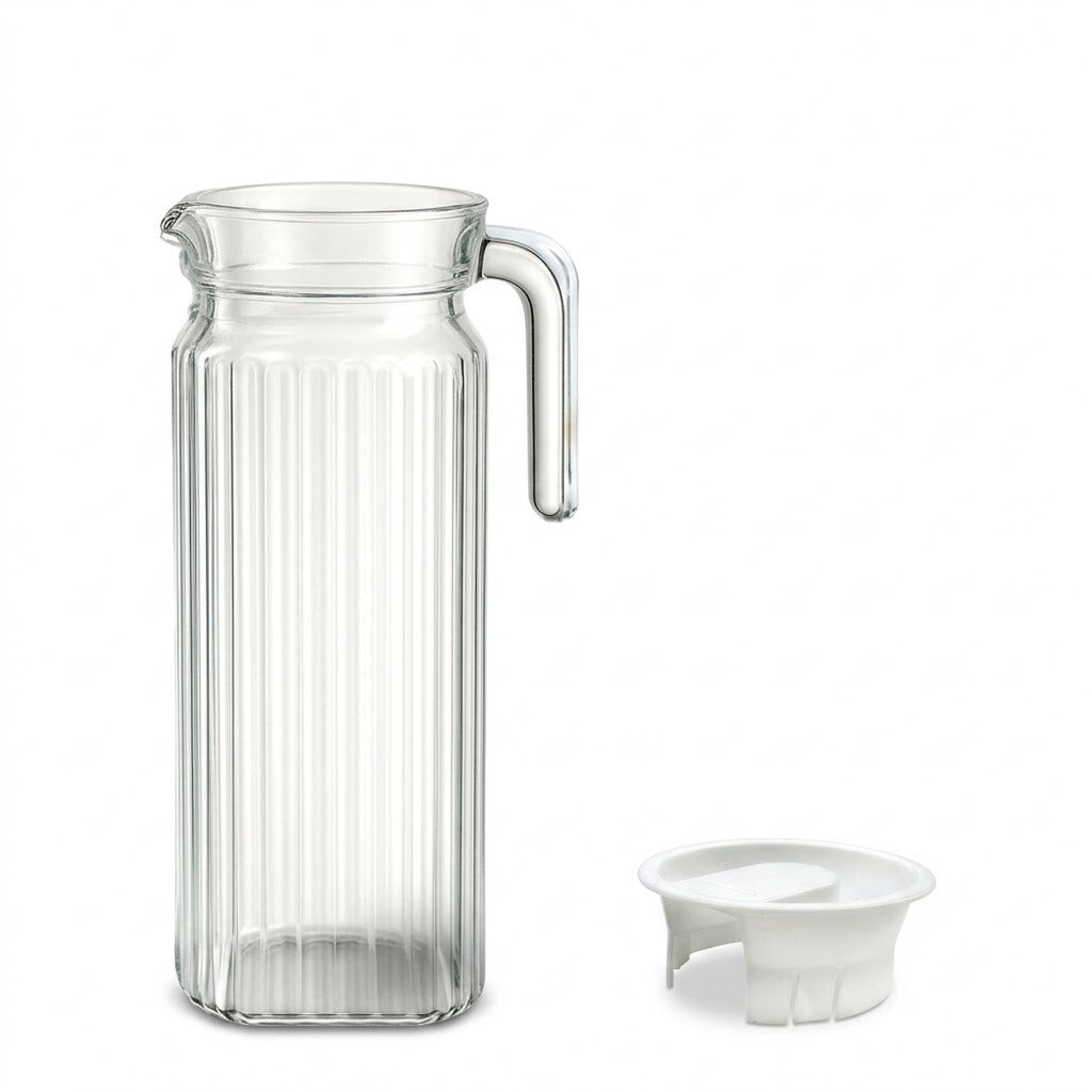 Glass Fridge Water Jug 1L