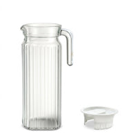 Glass Fridge Water Jug 1L