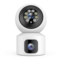 Dual Lens Indoor CCTV Camera