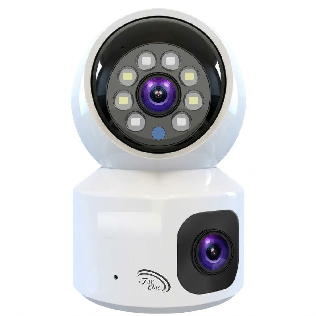 Dual Lens WiFi CCTV Camera