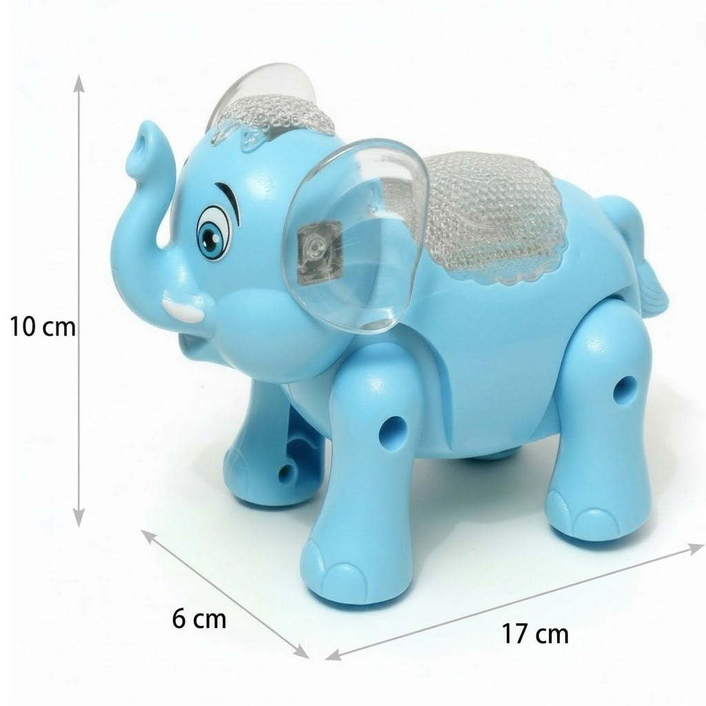 Musical Crawling Elephant Baby Toy