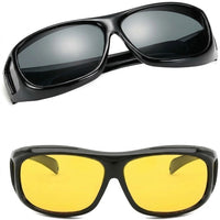 HD Vision Anti-Glare Polarized Driving Sunglasses