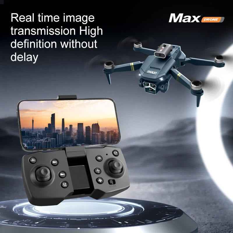 Y3 Max Drone 14+ Age – Dual Camera FPV Drone with 5-Sided Obstacle Avoidance & Triple Battery Combo with Carry Case