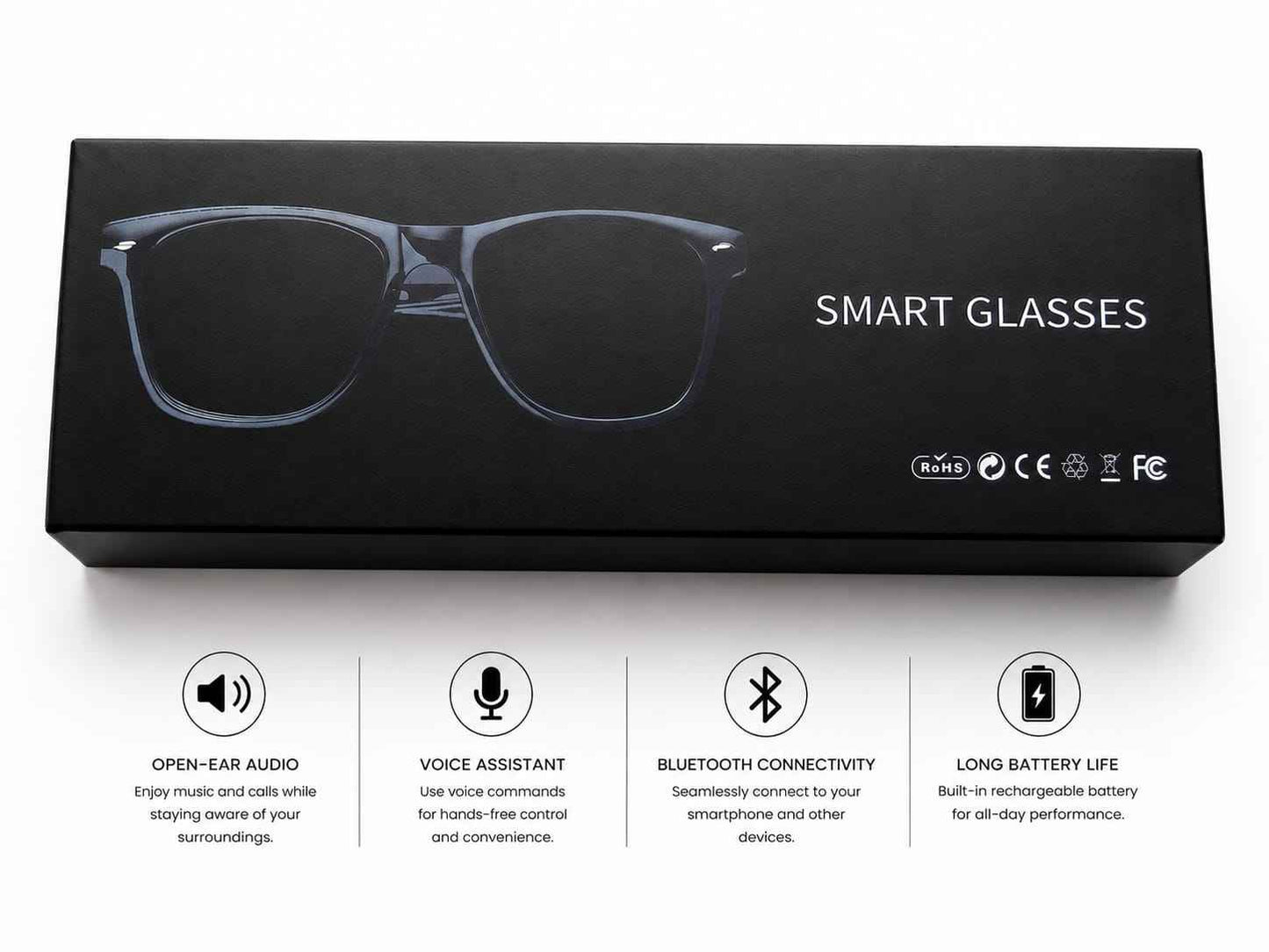 Smart Bluetooth Audio Sunglasses