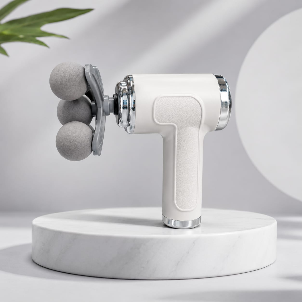 Massage Gun BLD-780 with 9 Heads & 6 Speed Levels – Rechargeable Cordless Percussion Body Massager with Digital Display, Low-Noise Motor & USB Charging for Adults