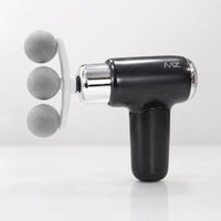 Massage Gun FG22 Portable Deep Tissue Body Massager – 9 Interchangeable Heads, 6 Speed Levels, Digital Display & Type-C Rechargeable Battery