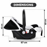 Cozy Baby Carry Cot with Canopy - 4 in 1 Multi Purpose