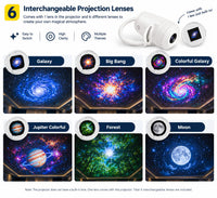 USB Star Projector Night Light