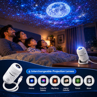 USB Star Projector Night Light