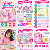 Magic Water Book Activity and Stationery Set