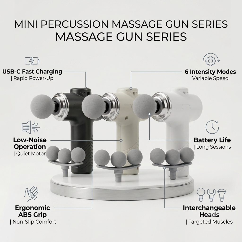 AS-130 Fascia Deep Tissue Massage Gun