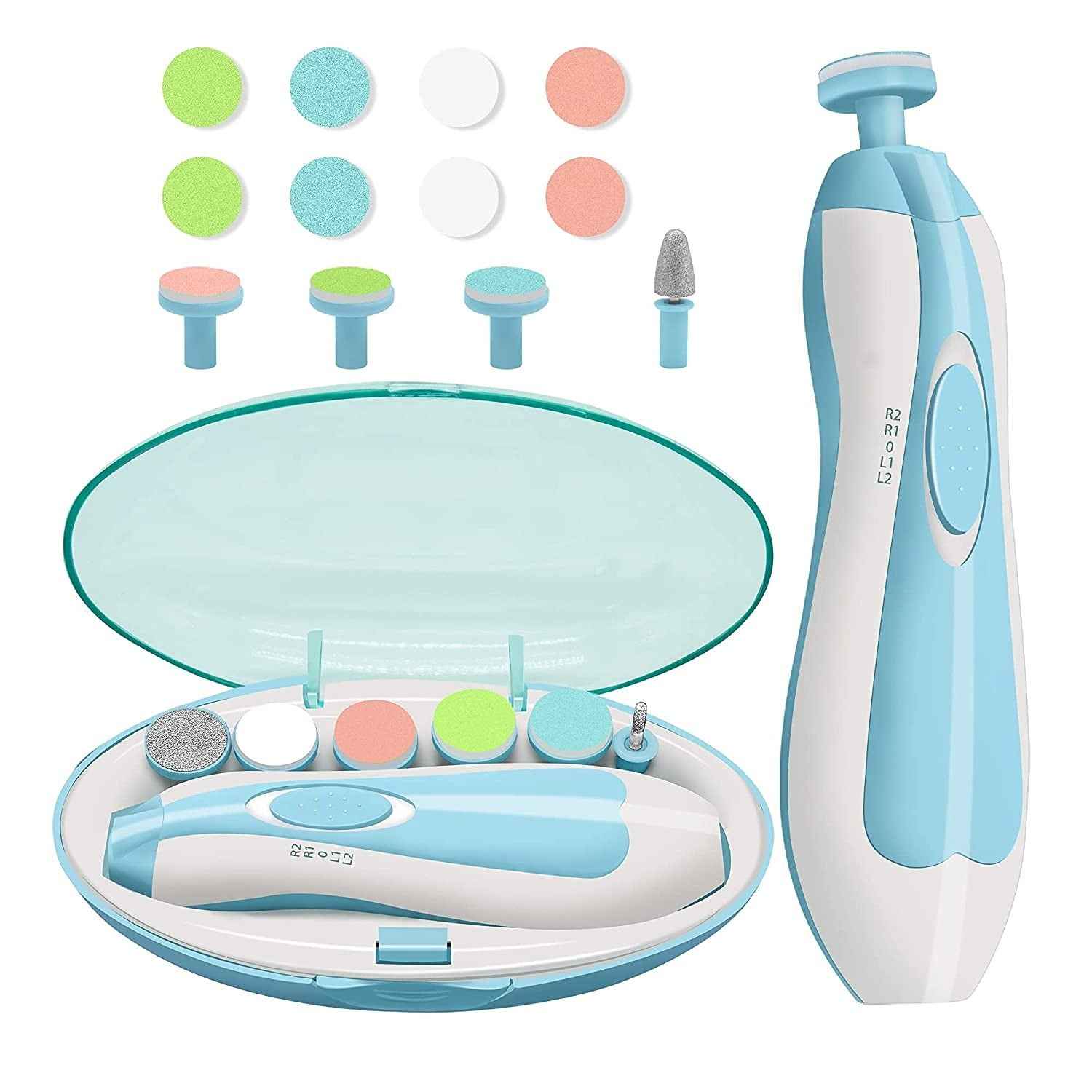 Baby Electric Nail Trimmer & Manicure Kit