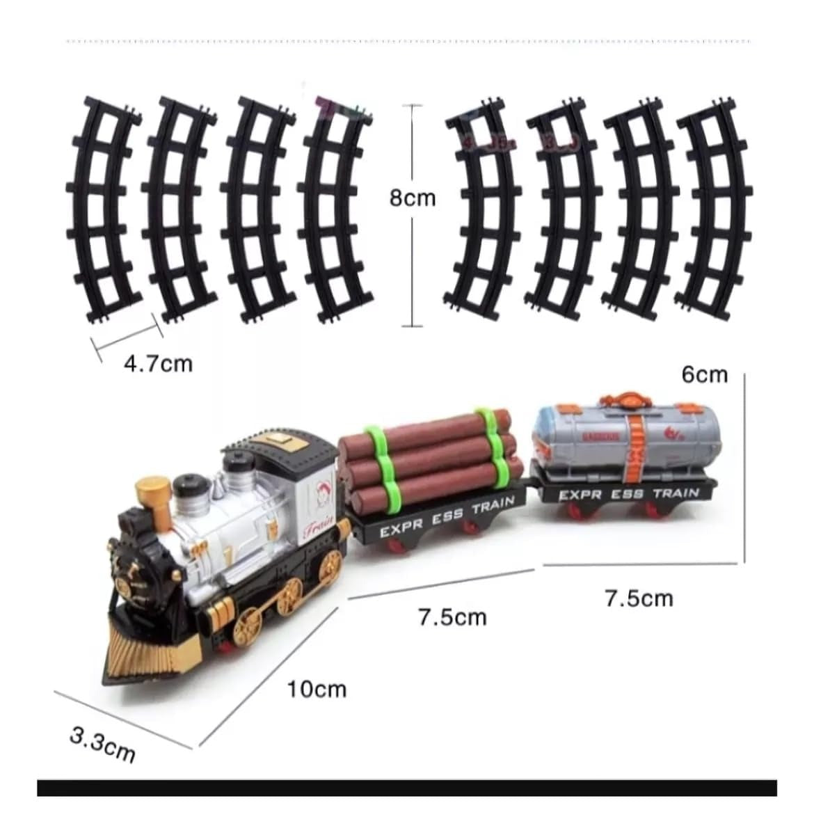 Classic Electric Train Set for Kids