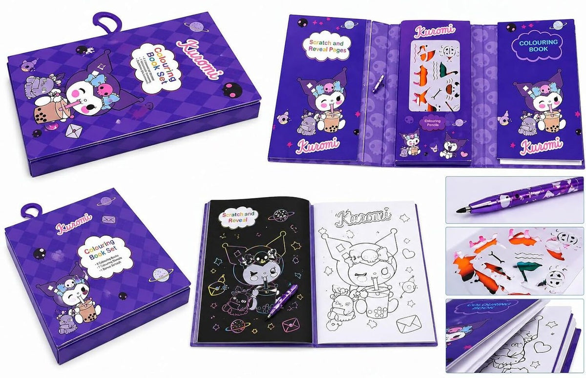 Colouring Book Art Kit