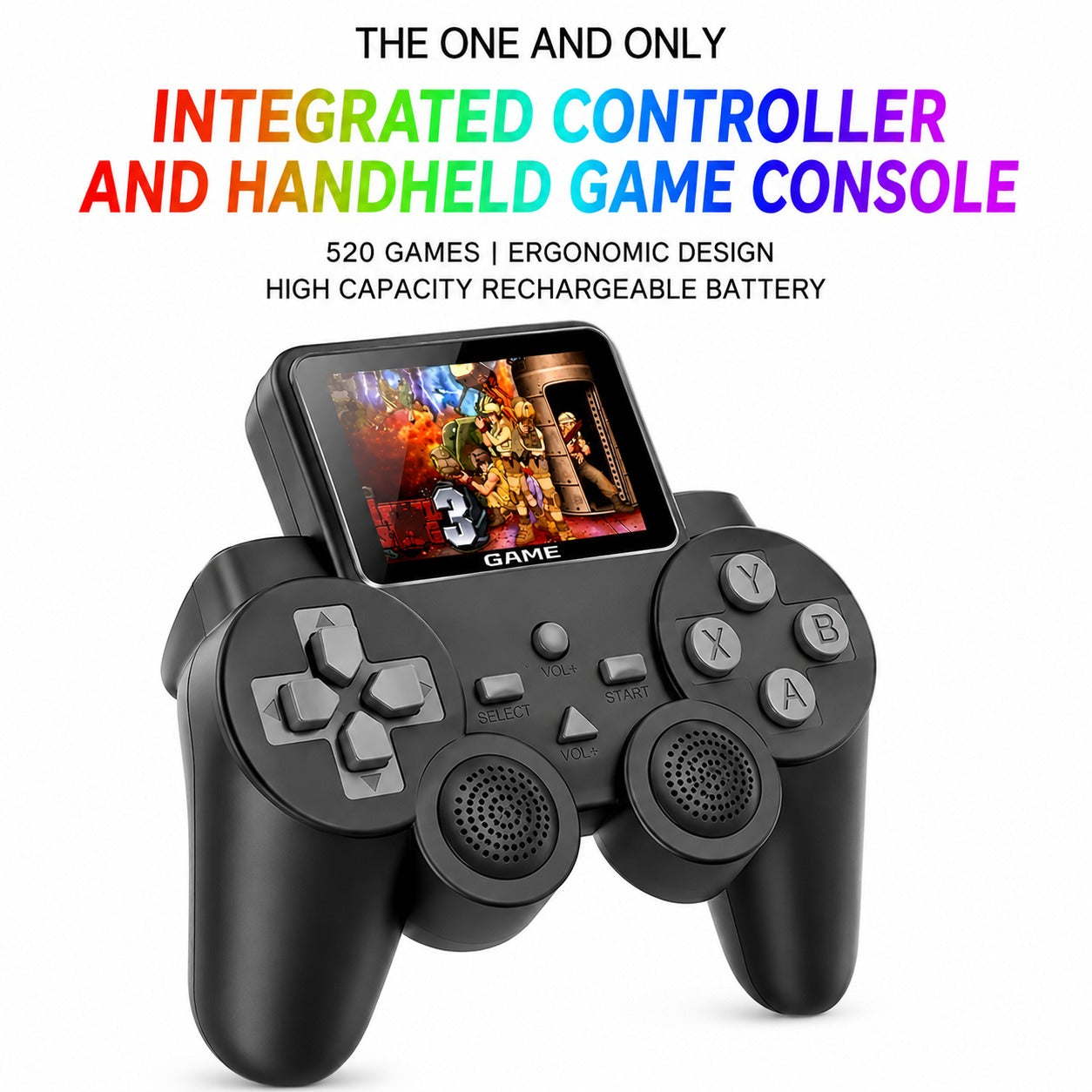 S10 Retro Handheld Game Console – Portable Game Player with Built-In Classic Games & TV Output