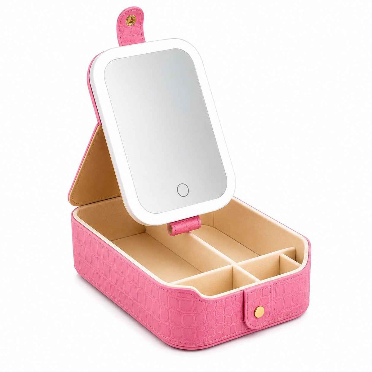 Table Lamp Makeup Mirror with LED Light