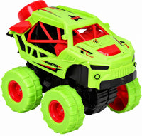 Cobbler Car Alloy Material For Kids – Friction Powered Monster Truck Toy with Big Off-Road Wheels & Push and Go Action, No Batteries Needed for Kids 3+
