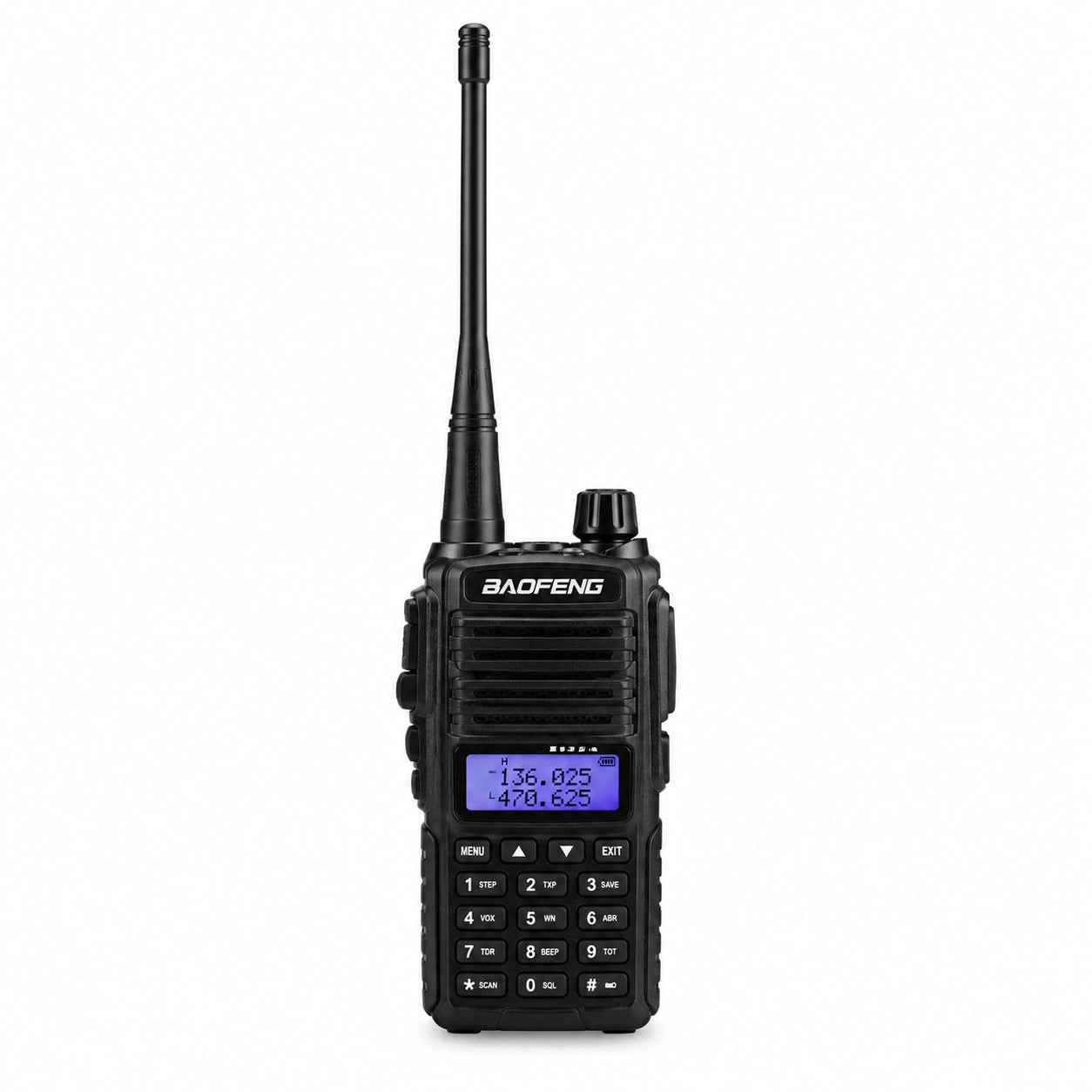 Baofeng Dual PTT/Dual Band FM Radio UV-82 – Set of 2, 5W VHF/UHF Handheld Two-Way Radios
