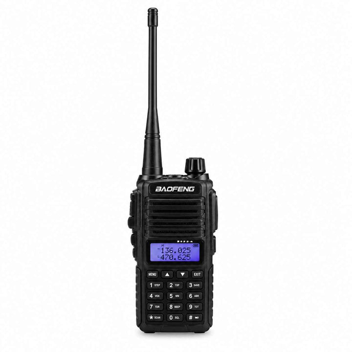 Baofeng Dual PTT/Dual Band FM Radio UV-82 – Set of 2, 5W VHF/UHF Handheld Two-Way Radios