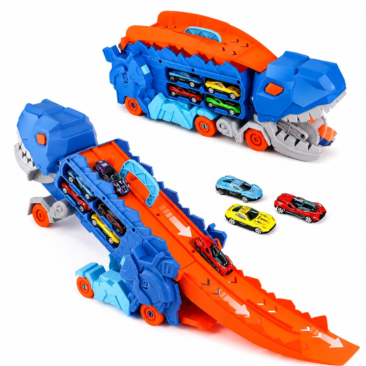 Dinosaur Transporter Truck