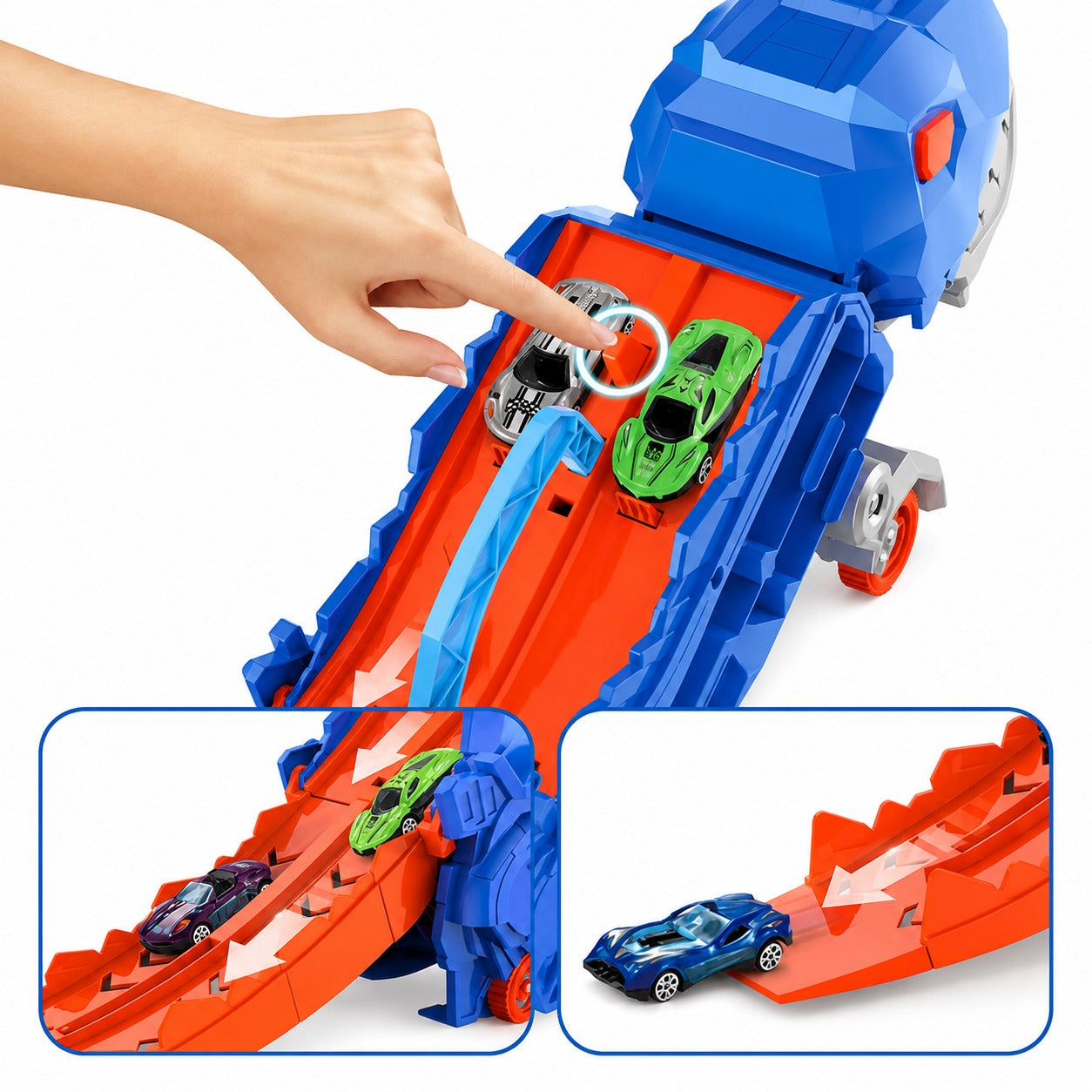 Dinosaur Transporter Truck