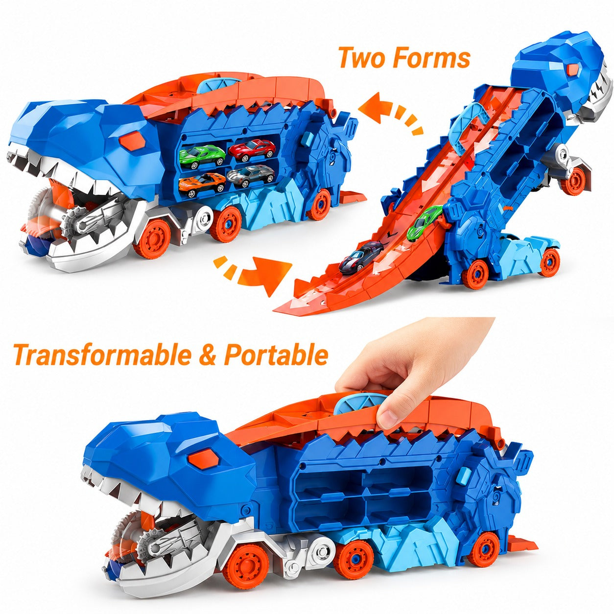 Dinosaur Transporter Truck