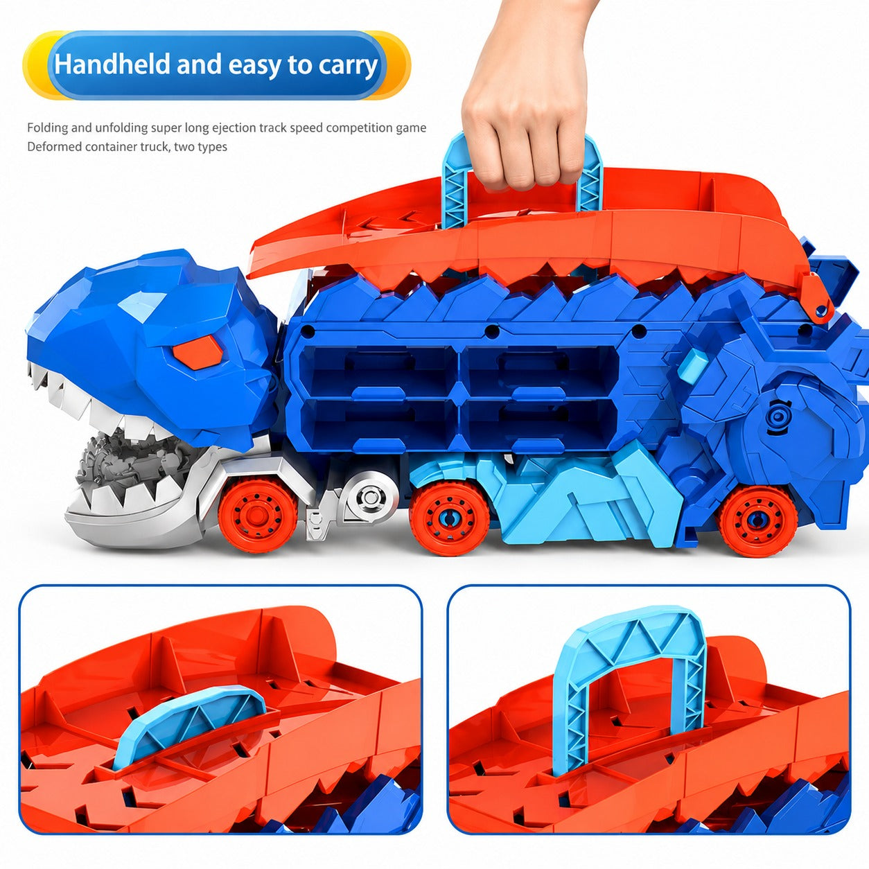 Dinosaur Transporter Truck