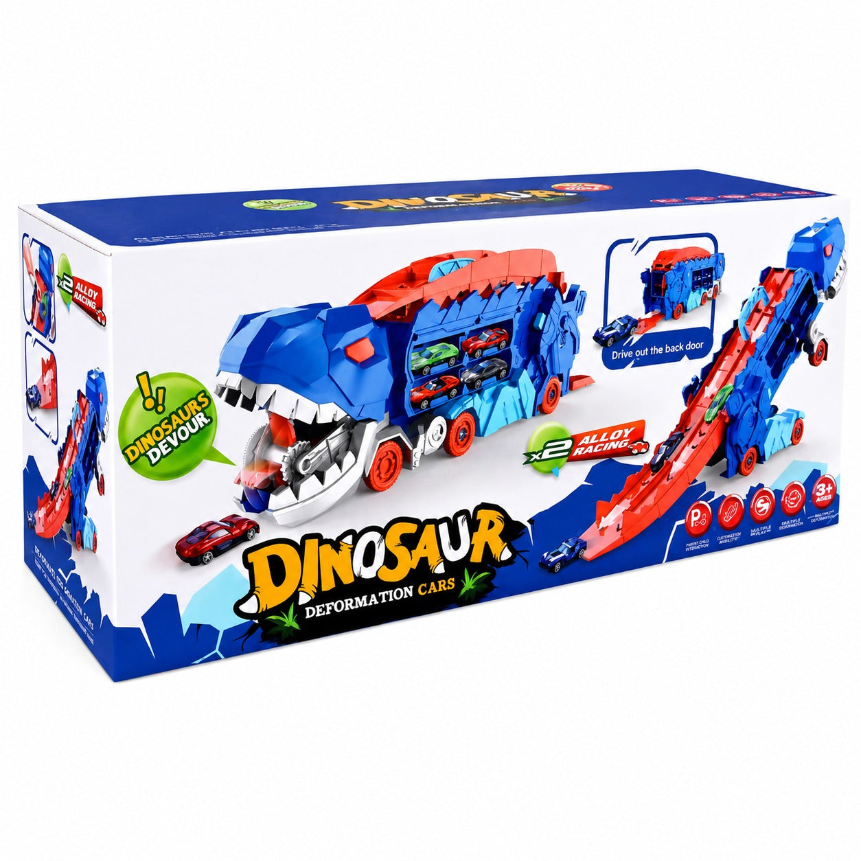 Dinosaur Transporter Truck