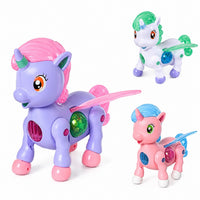 Walking Unicorn Musical Light-Up Toy